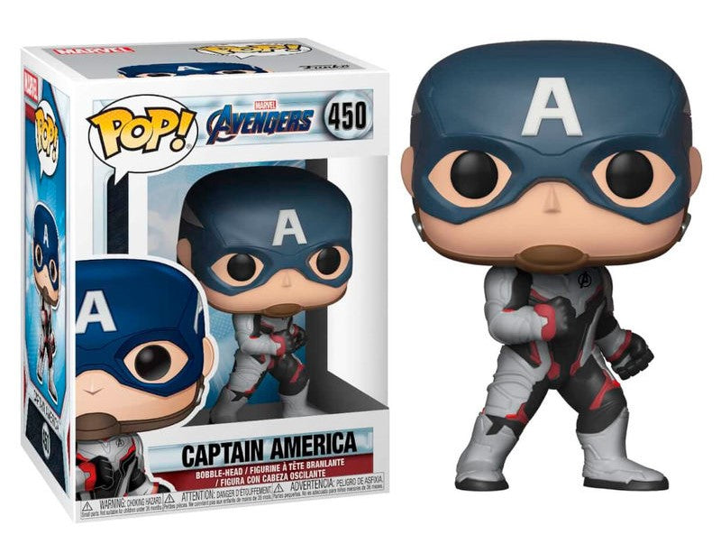 POP! Marvel Avengers Endgame - Capitão América 9 cm