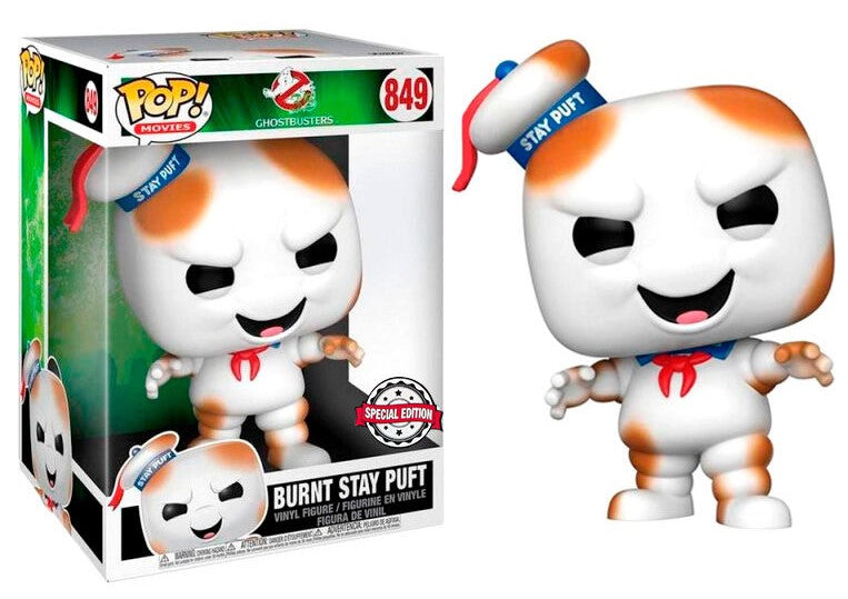 POP! Ghostbusters – Burnt Stay Puft Marshmallow Man 25 cm (Edição Exclusiva)