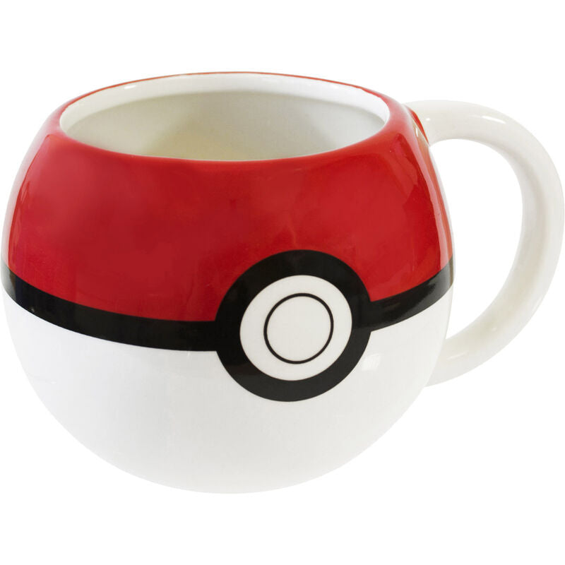 Caneca 3D Poké Ball Pokémon 445ml