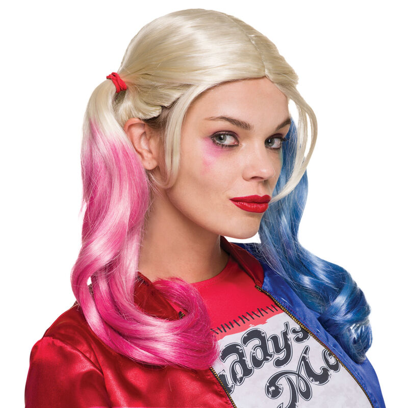 Peruca Harley Quinn Oficial - DC Comics