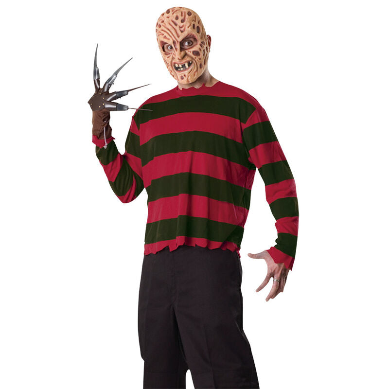 Kit de Disfarce Freddy Krueger - Pesadelo em Elm Street