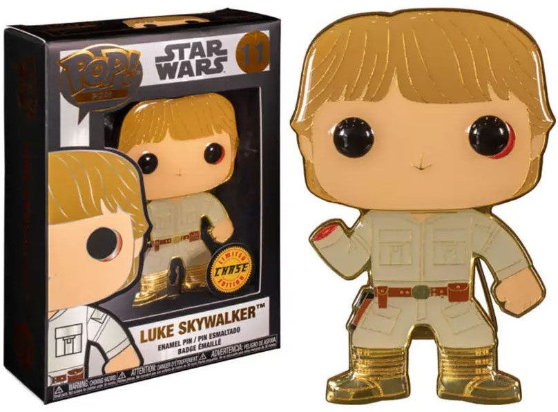 POP! Pin Star Wars Luke Bespin 10 cm Chase – Edição Exclusiva