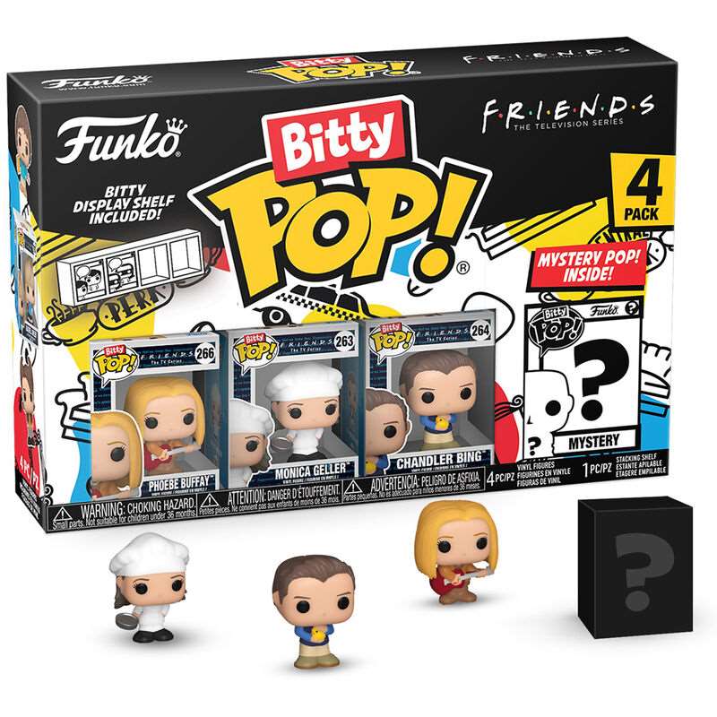 POP! Friends Bitty Vinyl Figure 4-Pack Phoebe 2,5 cm