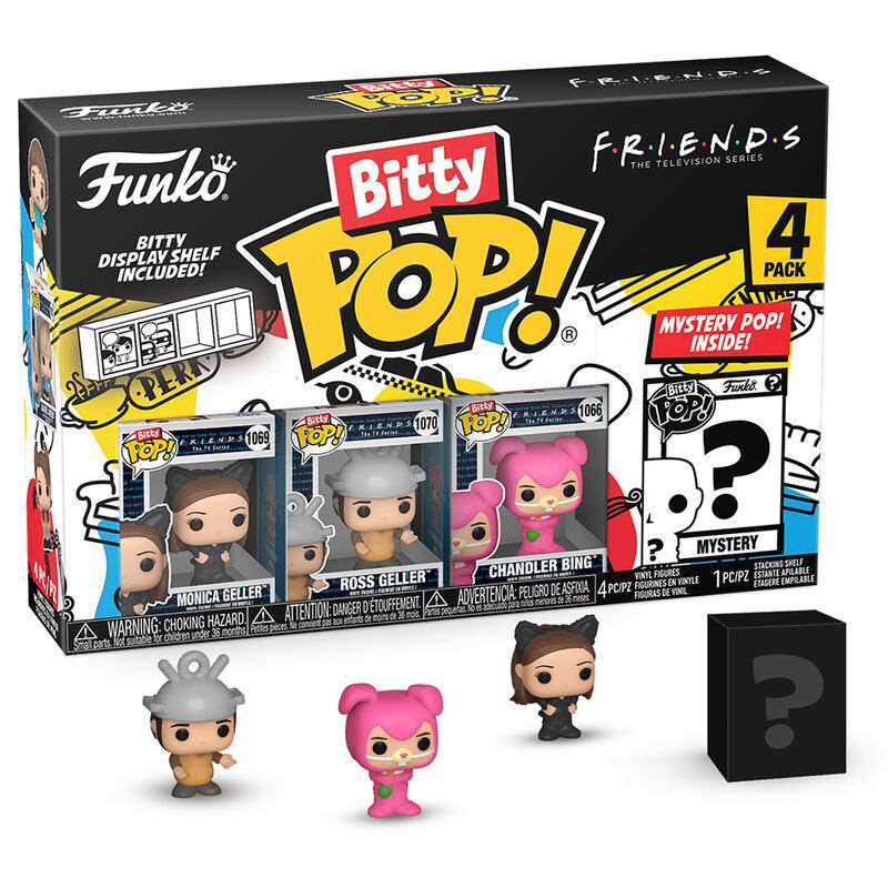 POP! Friends Bitty Vinyl Figure 4-Pack Monica as Catwoman 2,5 cm