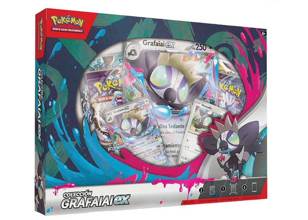 Pokémon TCG - Grafaiai April EX Box (Versão Espanhola)