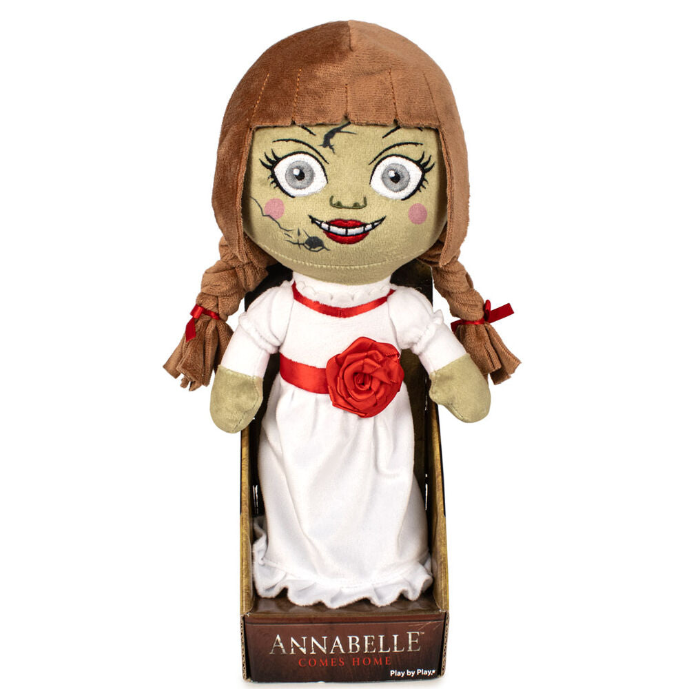 Peluche Annabelle - 27cm | Colecionável Macabro e Adorável