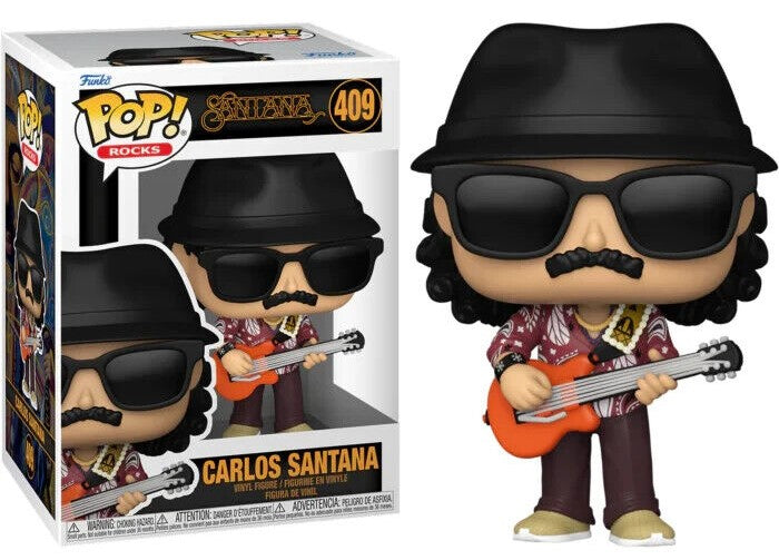 POP! Rocks: Carlos Santana 9 cm