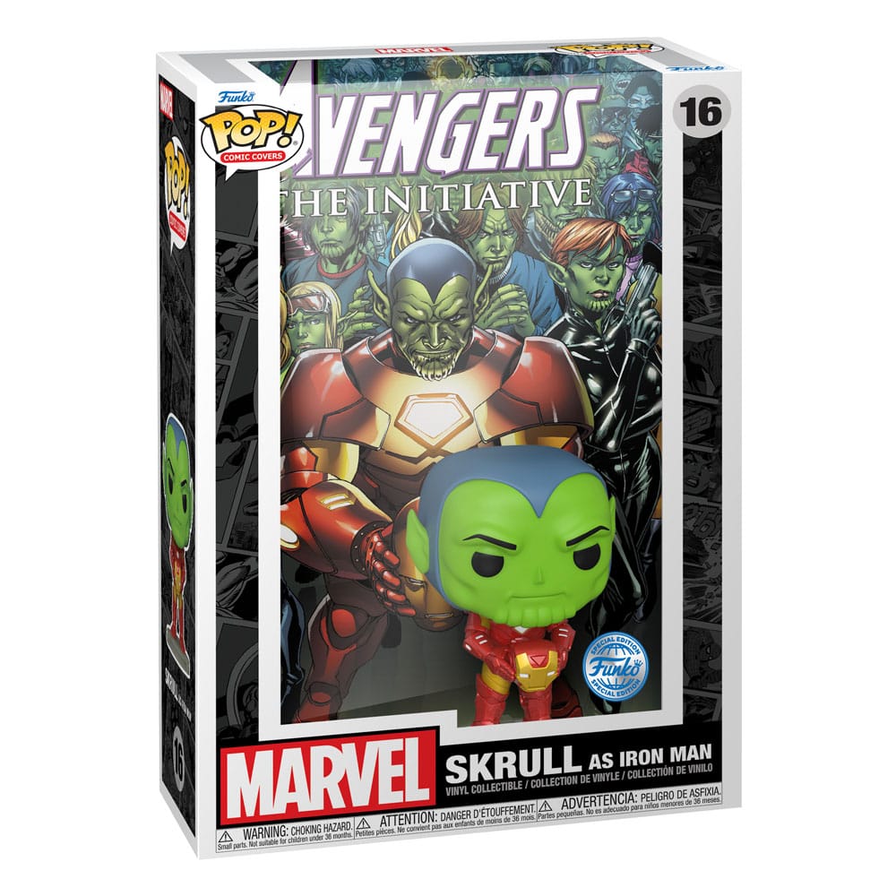 POP! Marvel Iron Man Comic Cover Vinyl Figure Skrull Exclusive